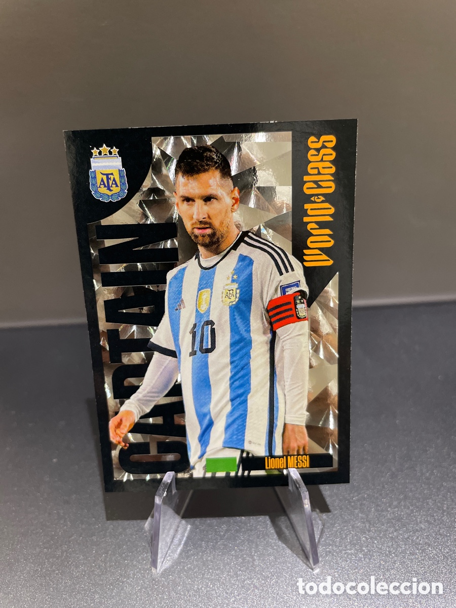 Cromos de f&uacute;tbol: Lionel Messi 172 Captain The Game Changers Panini World Class 2024 Argentina