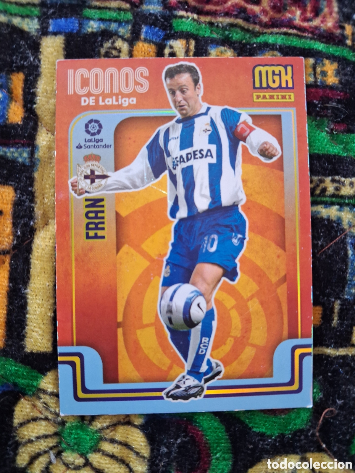 Cromos de f&uacute;tbol: 418 Fran DEPORTIVO DE LA CORU&Ntilde;A ICONOS PANINI LIGA MEGACRACKS MGK 2021 2022 21 22 NO ESTE ADRENALYN