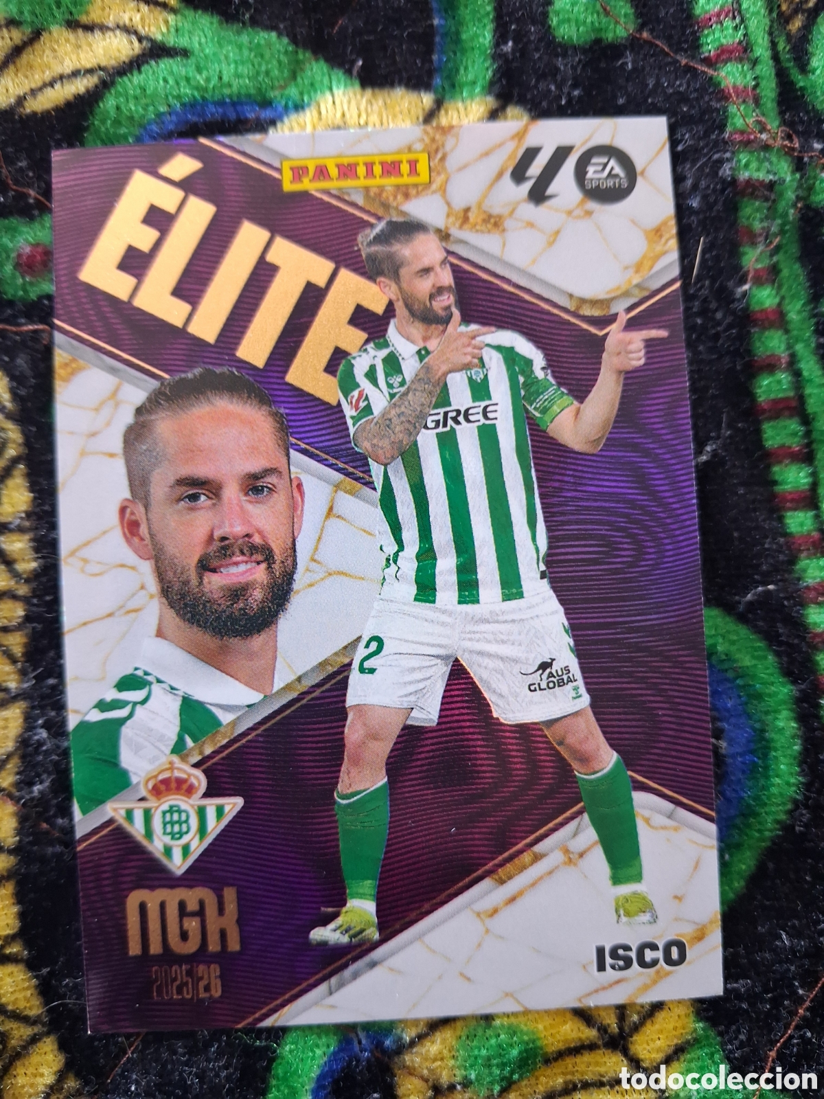 Cromos de f&uacute;tbol: CARD MEGACRACKS TEMPORADA 25/26: &Eacute;LITE ISCO, N&deg; 7