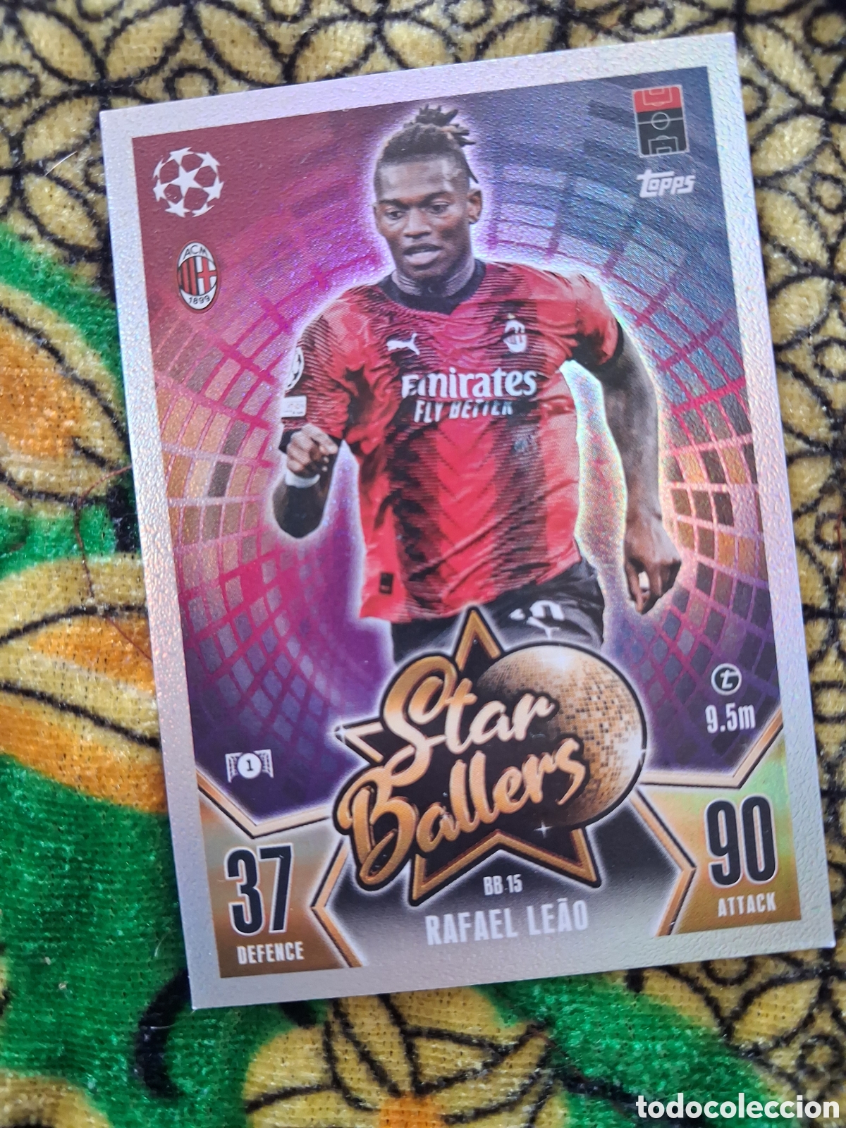 Cromos de f&uacute;tbol: STAR BALLERS BB 15 Leao Match Attax Topps 2023 2024 23 24