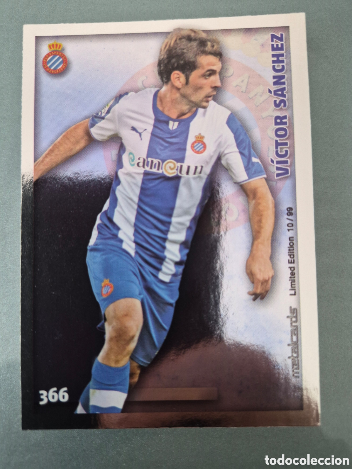 Cromos de f&uacute;tbol: Mundicromo 2014 2015 #366 Victor Sanchez Metalcards