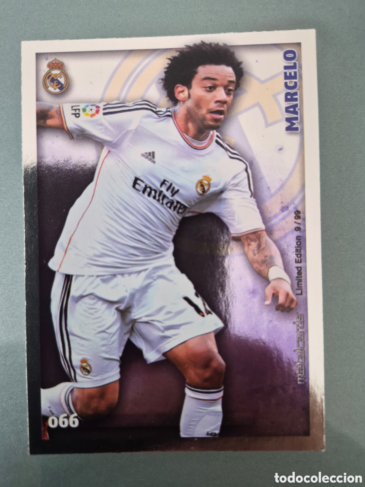 Cromos de f&uacute;tbol: Mundicromo 2014 2015 #66 Marcelo Metalcards