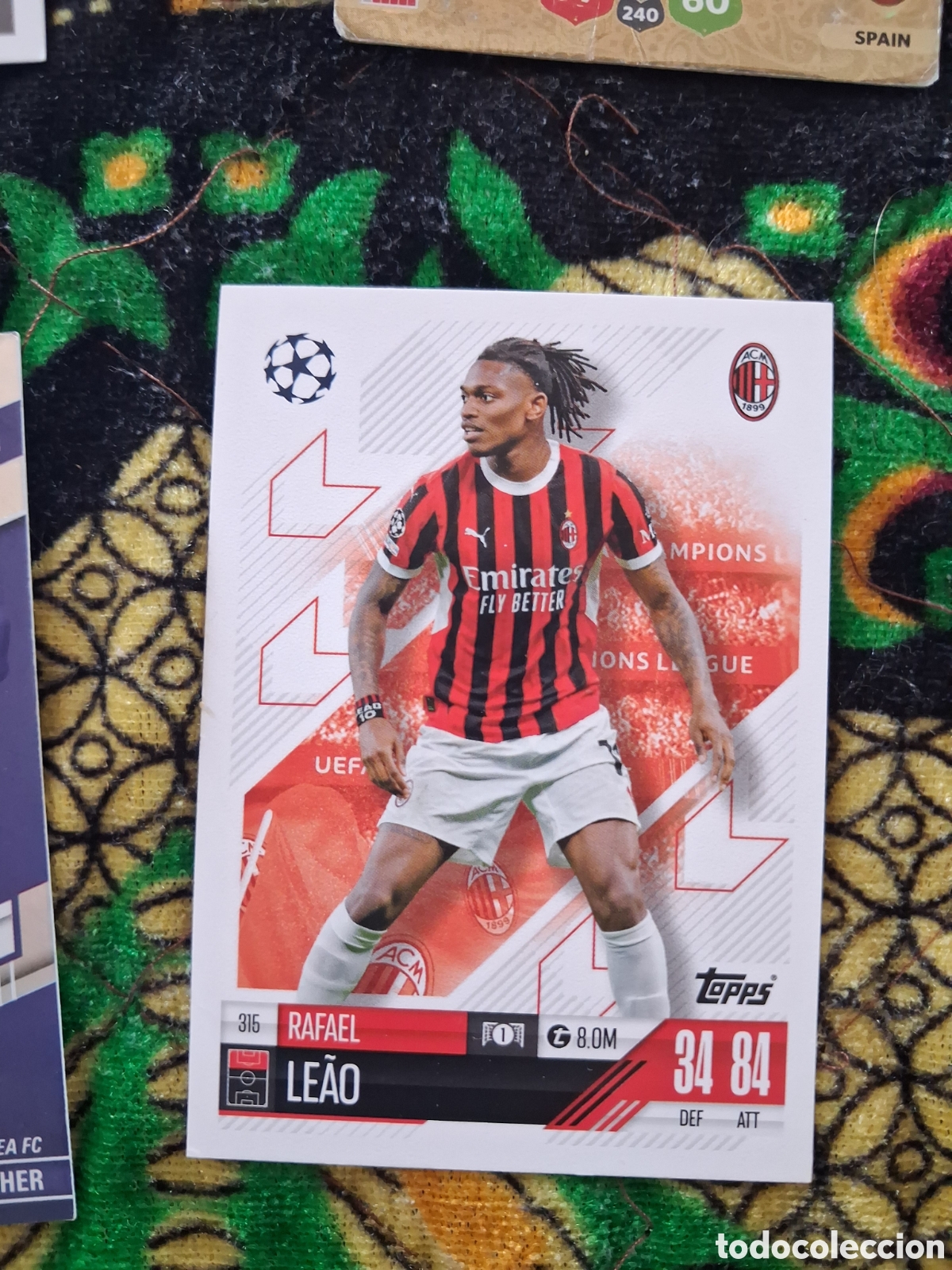 Cromos de f&uacute;tbol: Match Attax Topps 2024 2025 24 25 - 315 Leao