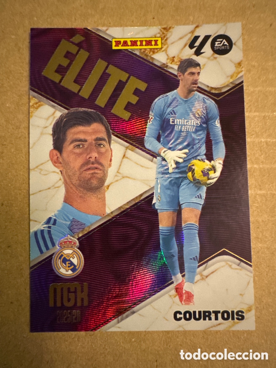 Cromos de f&uacute;tbol: # 3 Courtois Real Madrid ELITE Megacracks 25 26 2025 2026 MGK