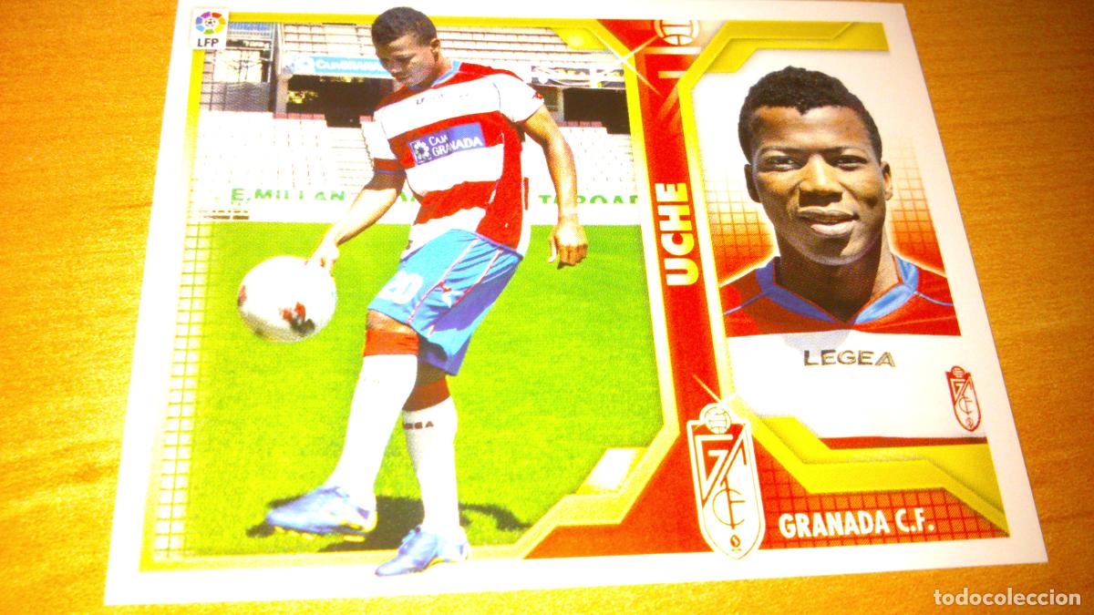 Cromos de f&uacute;tbol: TEMPORADA 2011 2012 11 12 FICHAJE N&ordm; 57 UCHE GRANADA NUEVO NUNCA PEGADO