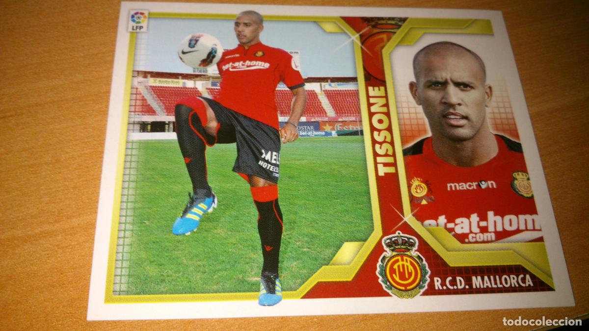 Cromos de f&uacute;tbol: TEMPORADA 2011 2012 11 12 FICHAJE N&ordm; 58 TISSONE MALLORCA NUEVO NUNCA PEGADO