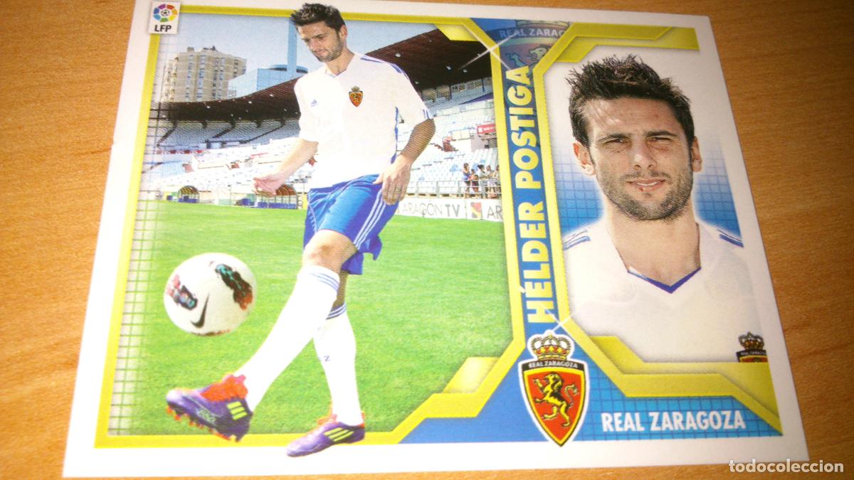 Cromos de f&uacute;tbol: TEMPORADA 2011 2012 11 12 FICHAJE N&ordm; 60 HELDER POSTIGA ZARAGOZA NUEVO NUNCA PEGADO