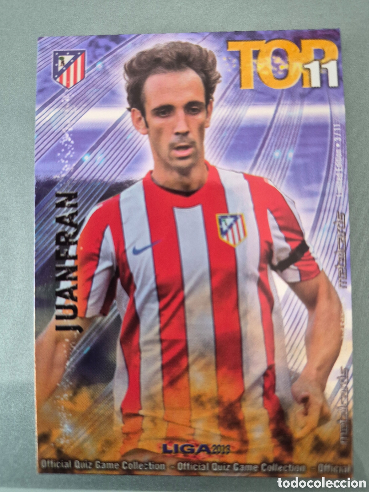 Cromos de f&uacute;tbol: Mundicromo 2012 2013 Top 11 Limited Edition Juanfran