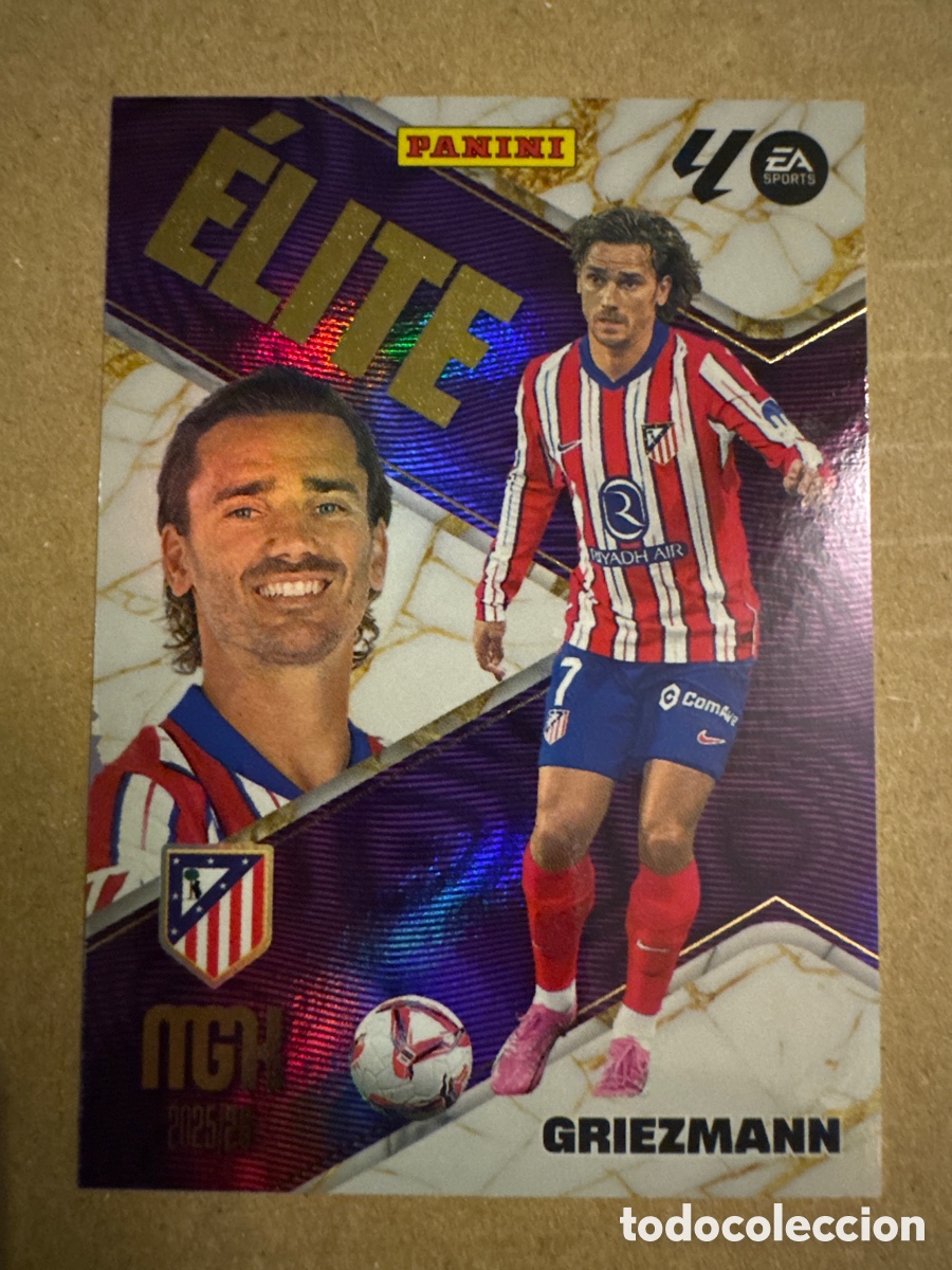 Cromos de f&uacute;tbol: # 6 Griezmann Atl&eacute;tico de Madrid ELITE Megacracks 25 26 2025 2026 MGK