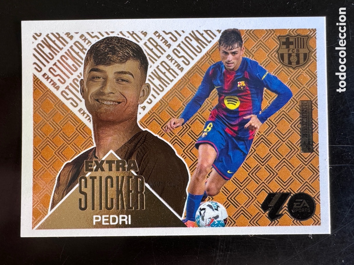 Fu&szlig;ball-Sticker: Pedri Extra Sticker Bronce Barcelona Liga Este 2026/27