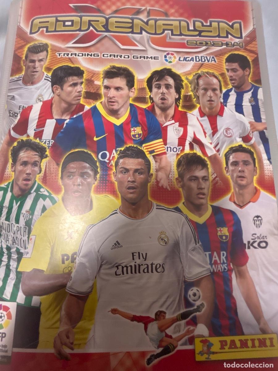 Cromos de f&uacute;tbol: &Aacute;lbum Adrenalyn XL 2013-2014 completo