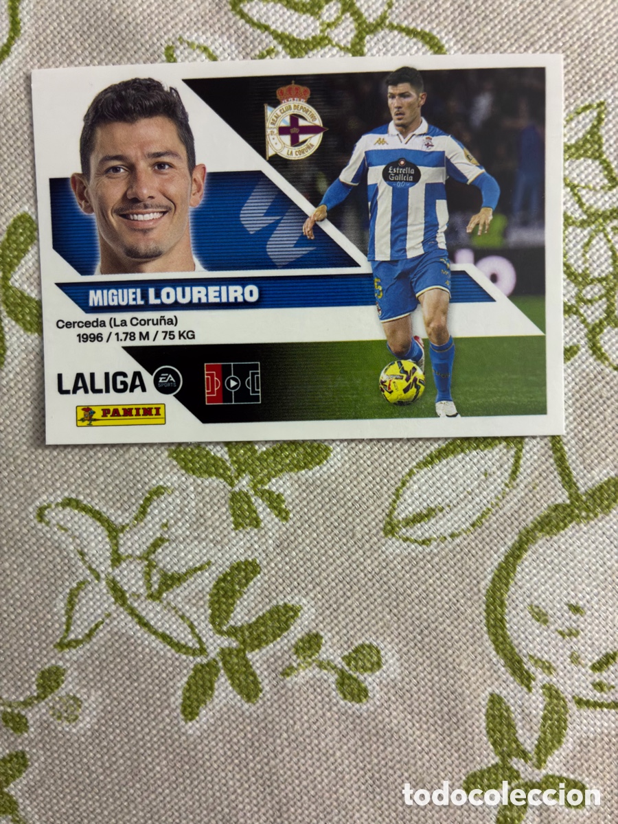 Cromos de f&uacute;tbol: Cromo Miguel Loureiro N&ordm; 6 RC Dep. de La Coru&ntilde;a - Colecci&oacute;n Este Panini Liga 2026-27 (Sin Pegar)