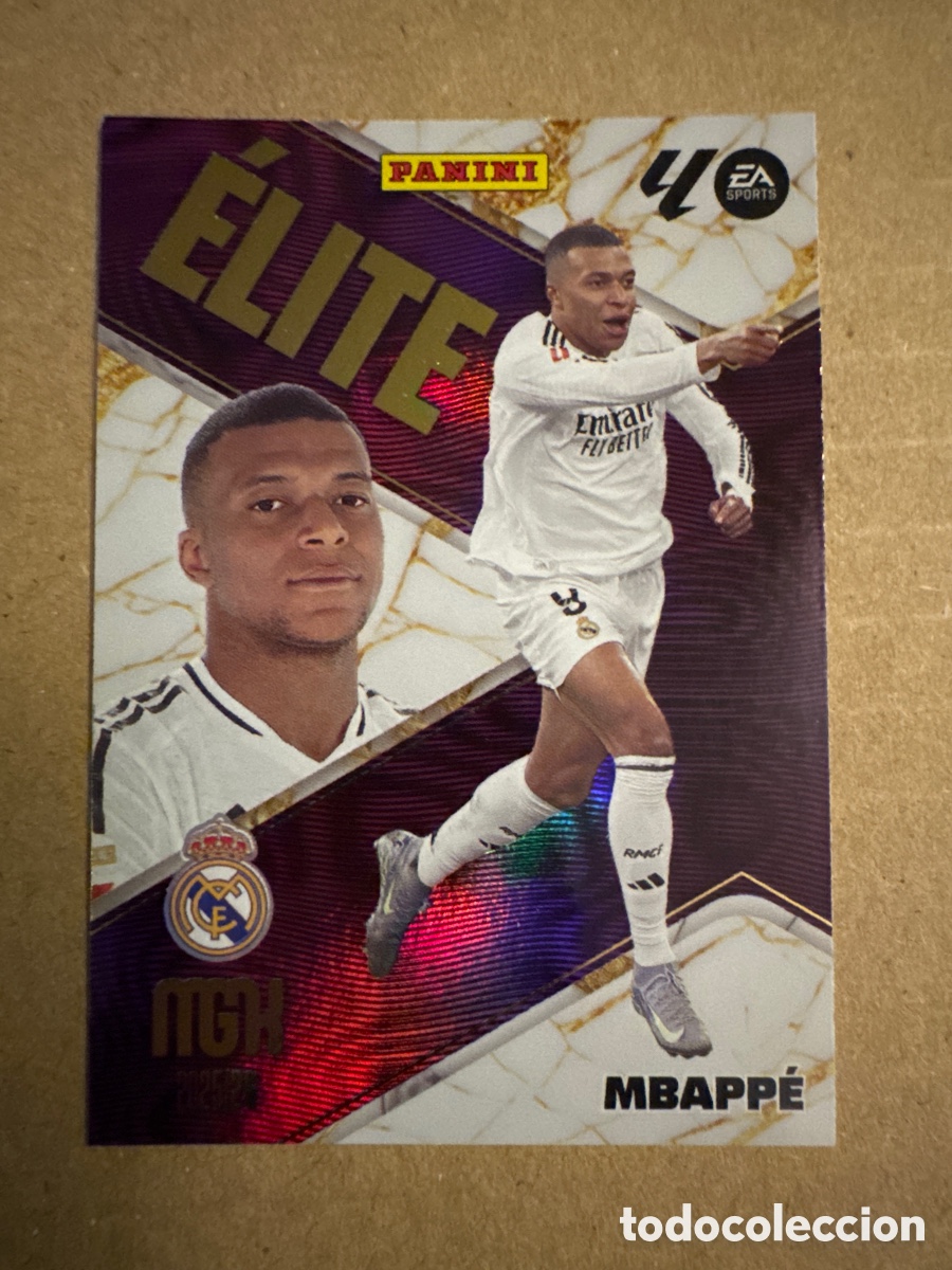 Cromos de f&uacute;tbol: # 12 Kylian Mbappe Real Madrid ELITE Megacracks 25 26 2025 2026 MGK