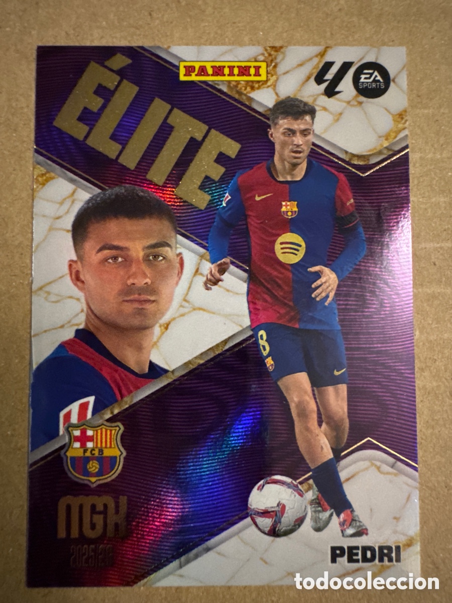 Cromos de f&uacute;tbol: # 15 Pedri FC Barcelona ELITE Megacracks 25 26 2025 2026 MGK