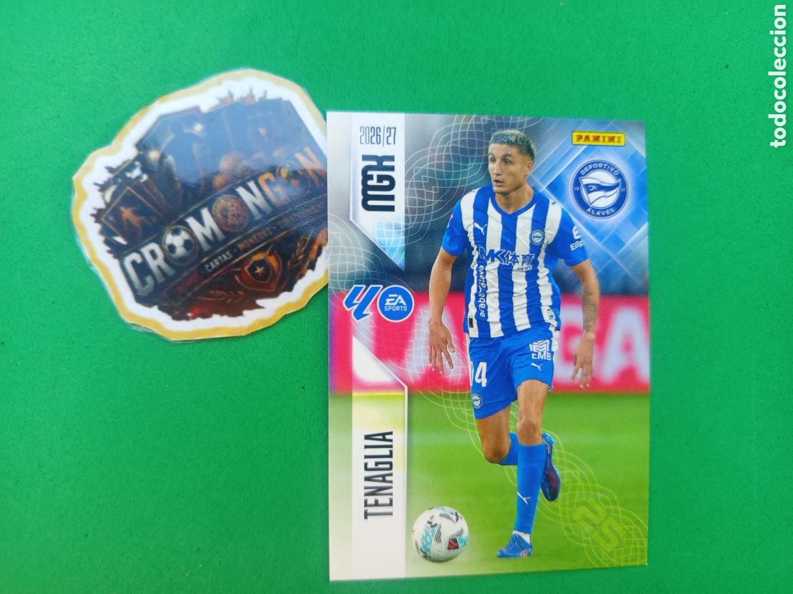 Cromos de f&uacute;tbol: ❇️ CROMO ⚽ CARD TENAGLIA ALAV&Eacute;S 23 MEGACRACKS LIGA 26 27 MGKS 2026 2027 ❇️