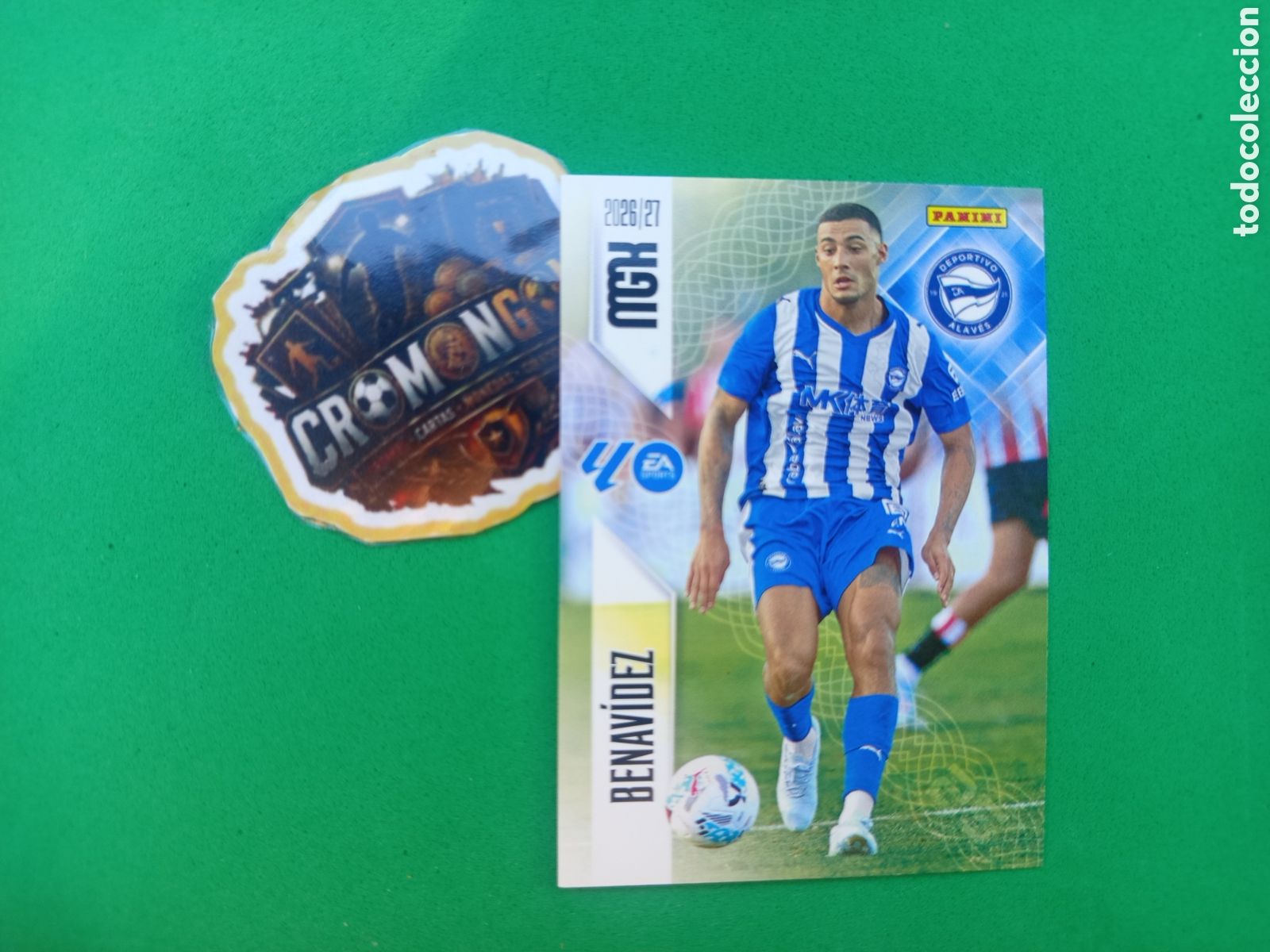 Cromos de f&uacute;tbol: ❇️ CROMO ⚽ CARD BENAV&Iacute;DEZ ALAV&Eacute;S 27 MEGACRACKS LIGA 26 27 MGKS 2026 2027 ❇️