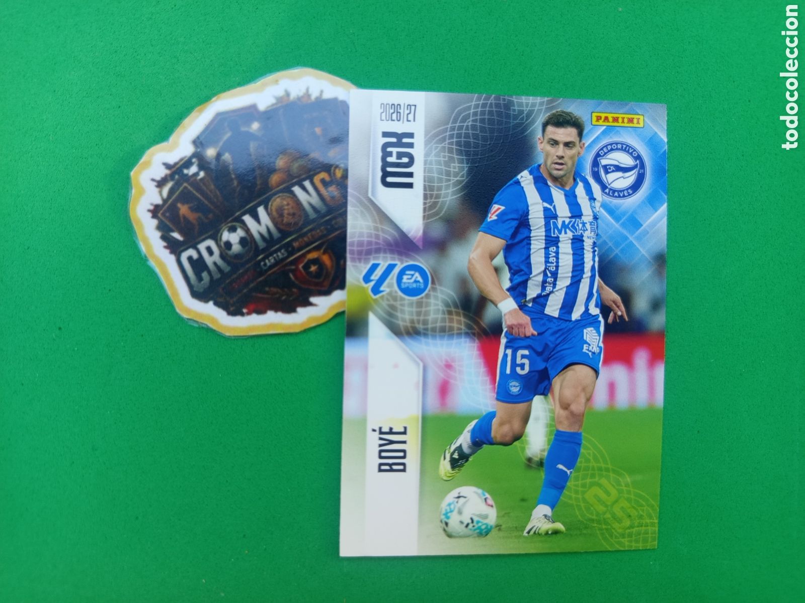 Cromos de f&uacute;tbol: ❇️ CROMO ⚽ CARD BOY&Eacute; ALAV&Eacute;S 36 MEGACRACKS LIGA 26 27 MGKS 2026 2027 ❇️