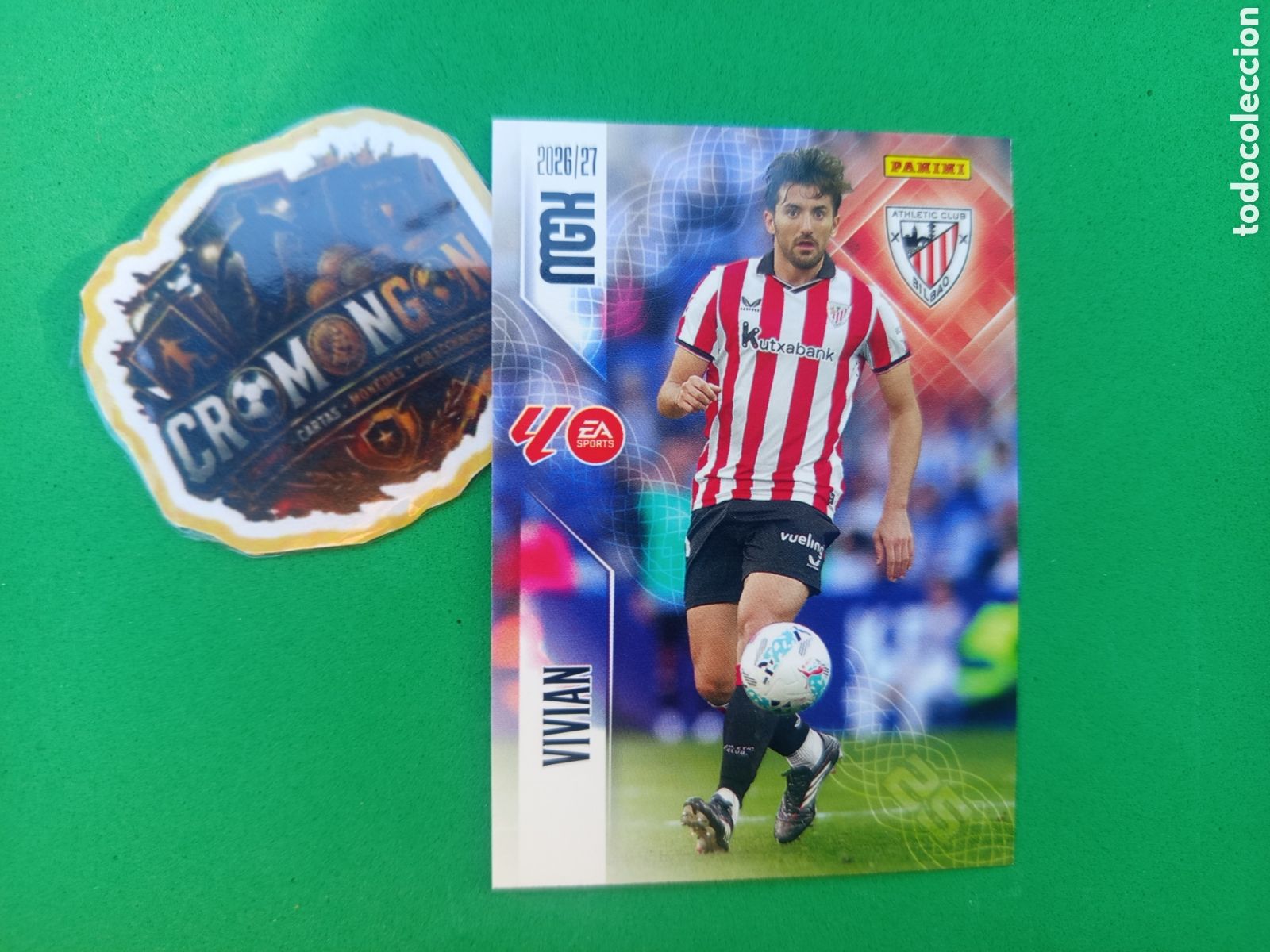 Cromos de f&uacute;tbol: ❇️ CROMO ⚽ CARD VIVIAN ATHLETIC DE BILBAO 41 MEGACRACKS LIGA 26 27 MGKS 2026 2027 ❇️