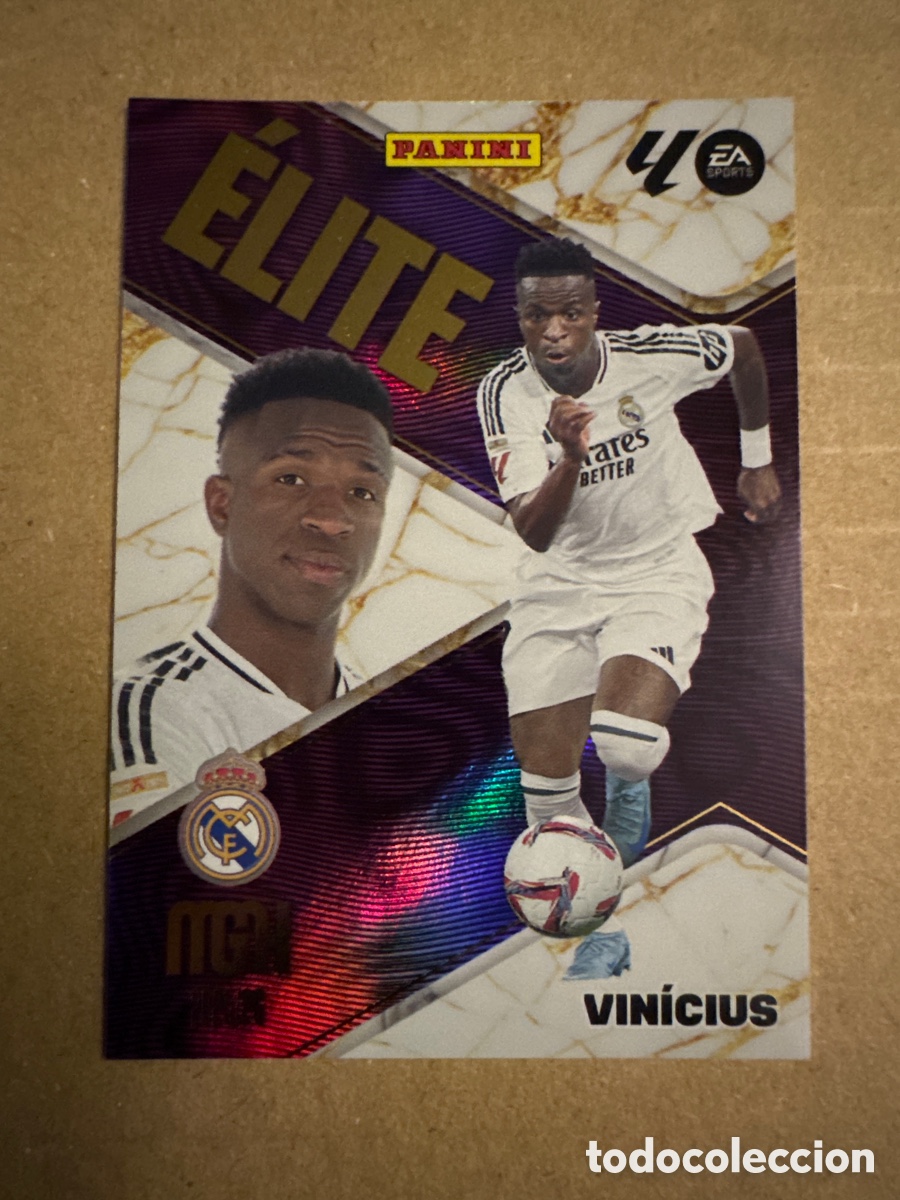 Cromos de f&uacute;tbol: # 18 Vinicius Junior Real Madrid Vini Jr ELITE Megacracks 25 26 2025 2026 MGK