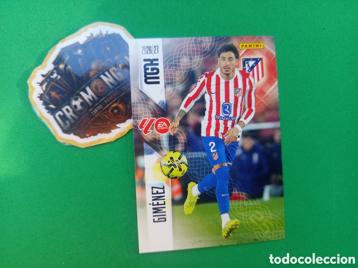 Football Stickers: ❇️ CROMO ⚽ CARD GIM&Eacute;NEZ ATL&Eacute;TICO DE MADRID 61 MEGACRACKS LIGA 26 27 MGKS 2026 2027 ❇️
