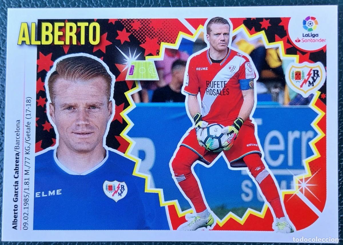 Football Stickers: 1 ALBERTO RAYO VALLECANO CROMOS ALBUM EDICIONES ESTE 2018 2019 18 19