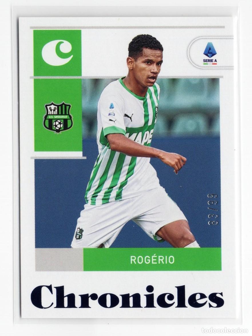 Football Stickers: Rogerio Chronicles Saussolo Seria A 22 23 Panini 33 /99 numerada