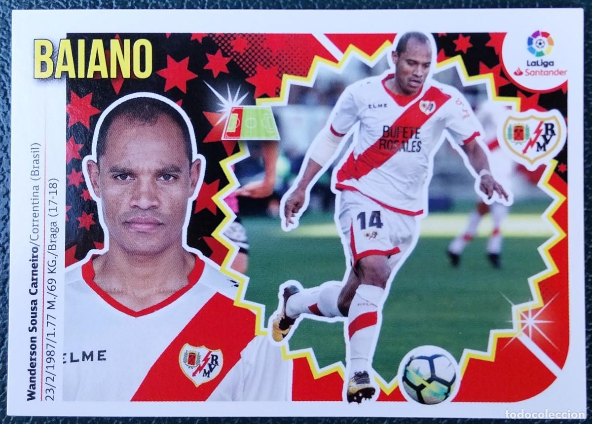 Football Stickers: 3 BAIANO RAYO VALLECANO CROMOS ALBUM EDICIONES ESTE 2018 2019 18 19