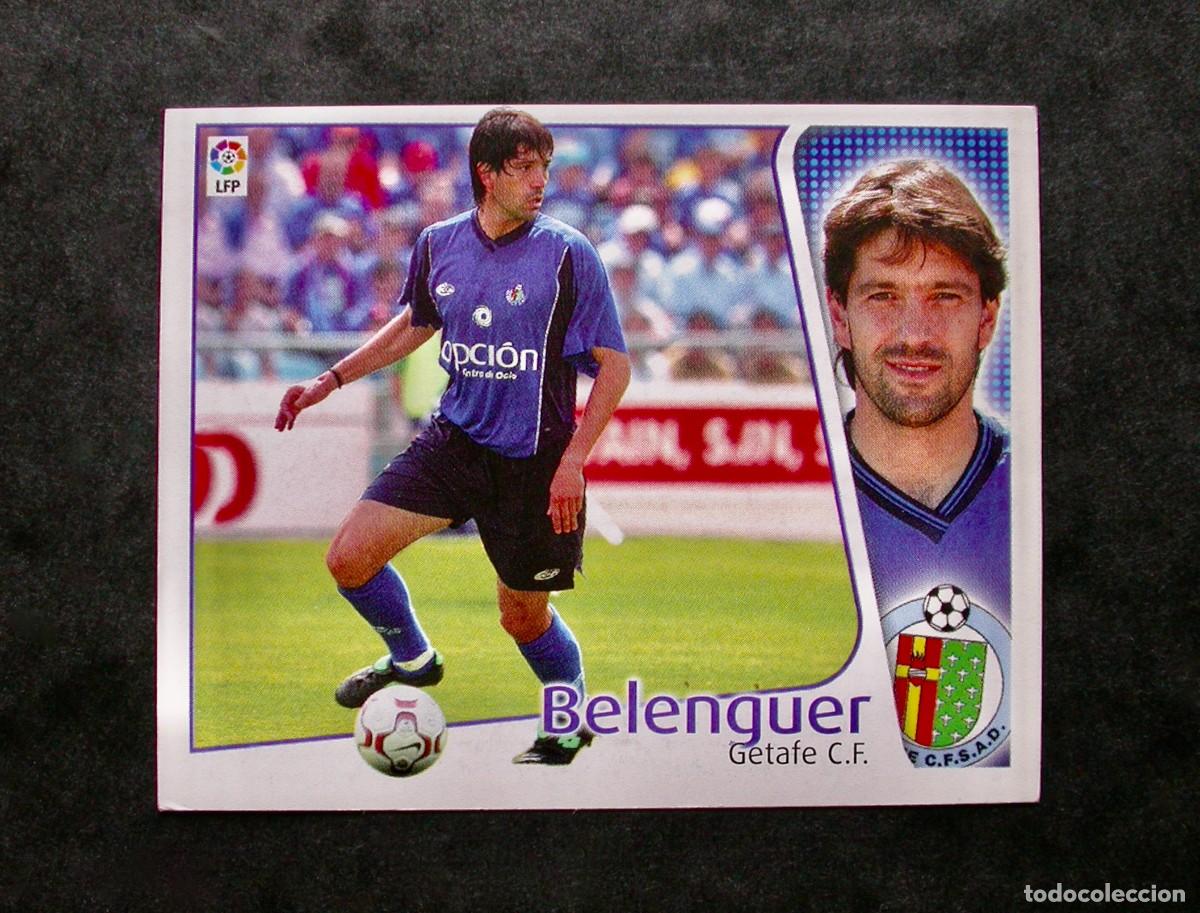 Football Stickers: BELENGUER / GETAFE / EDICIONES ESTE LIGA 2004-2005 04-05 / NUNCA PEGADO