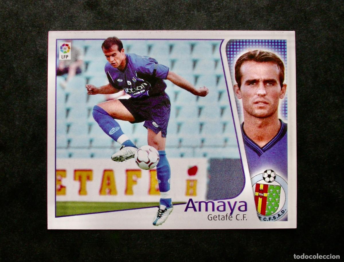 Football Stickers: AMAYA / GETAFE / EDICIONES ESTE LIGA 2004-2005 04-05 / NUNCA PEGADO