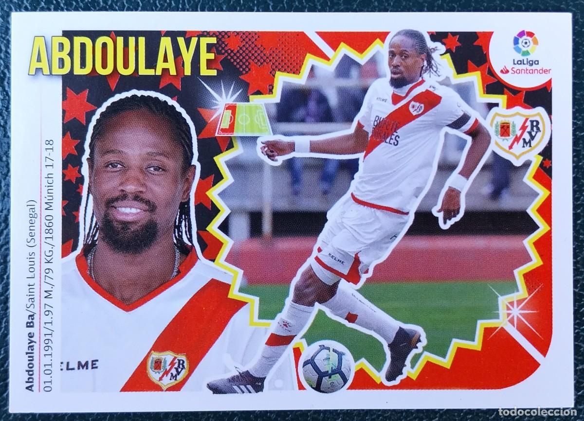 Football Stickers: 4 ABDOULAYE RAYO VALLECANO CROMOS ALBUM EDICIONES ESTE 2018 2019 18 19