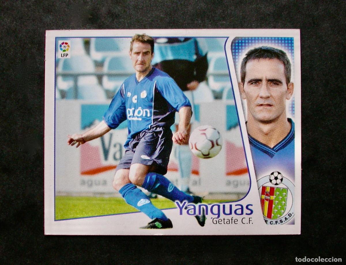 Football Stickers: YANGUAS / GETAFE / EDICIONES ESTE LIGA 2004-2005 04-05 / NUNCA PEGADO