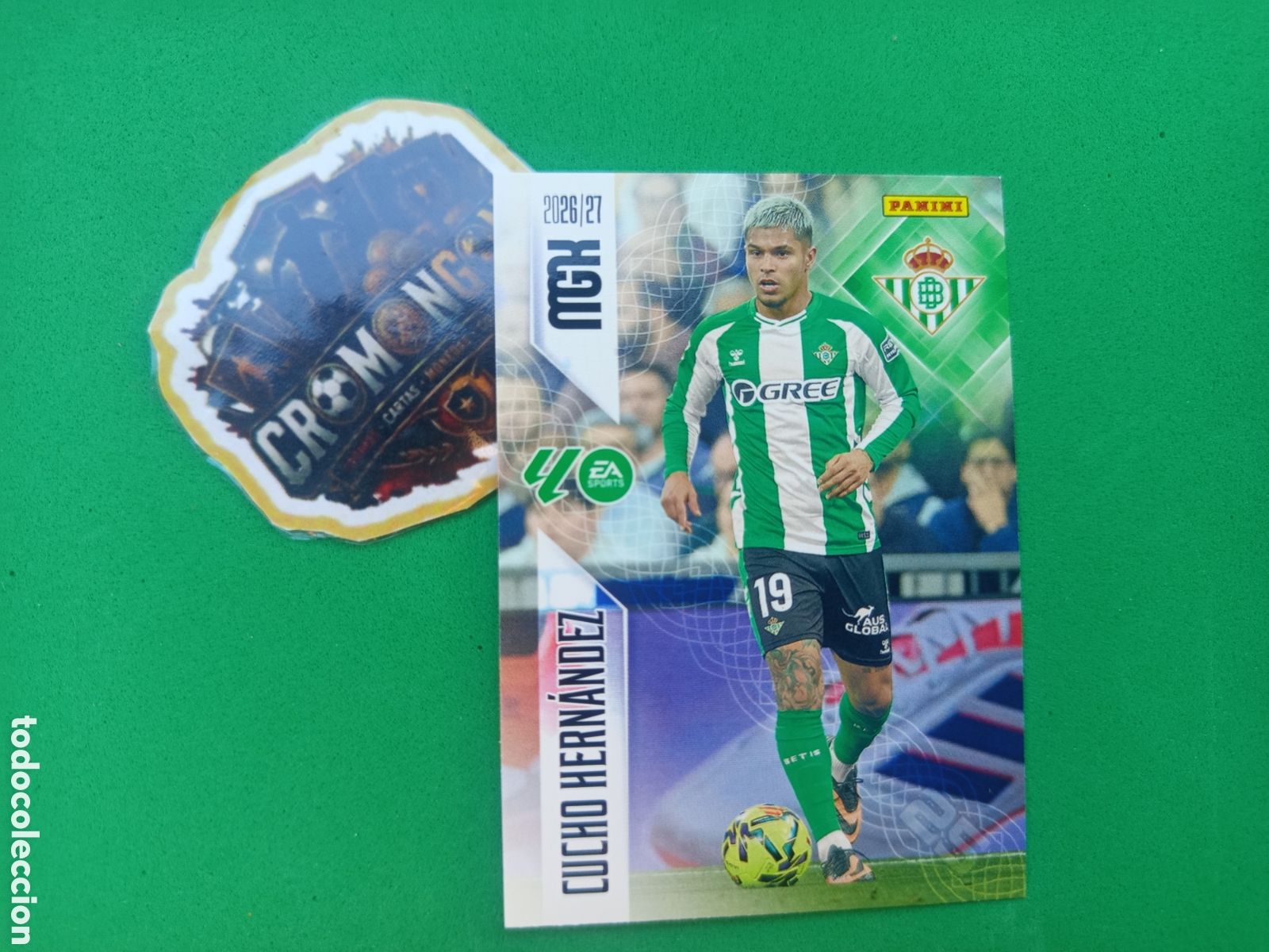 Fu&szlig;ball-Sticker: ❇️ CROMO ⚽ CARD CUCHO HERN&Aacute;NDEZ BETIS 107 MEGACRACKS LIGA 26 27 MGKS 2026 2027 ❇️