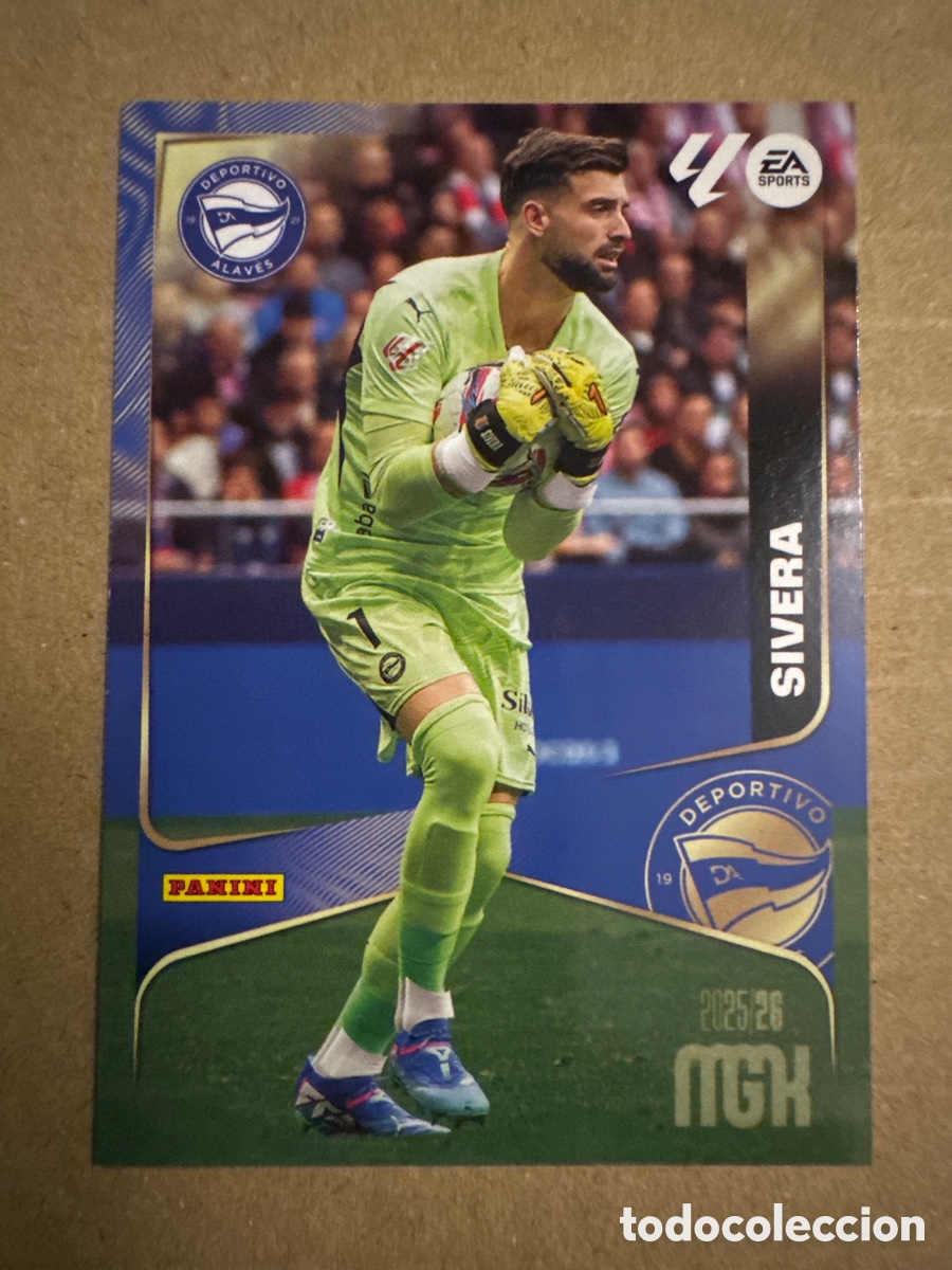 Cromos de f&uacute;tbol: # 20 Sivera Alav&eacute;s Megacracks 25 26 2025 2026 MGK