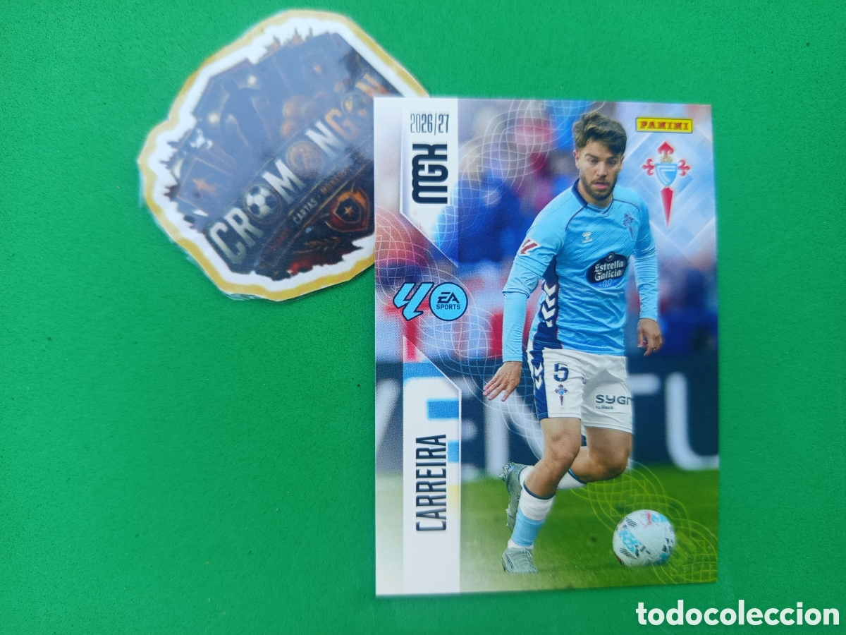 Cromos de f&uacute;tbol: ❇️ CROMO ⚽ CARD CARREIRA CELTA DE VIGO MEGACRACKS LIGA 26 27 MGKS 2026 2027 ❇️