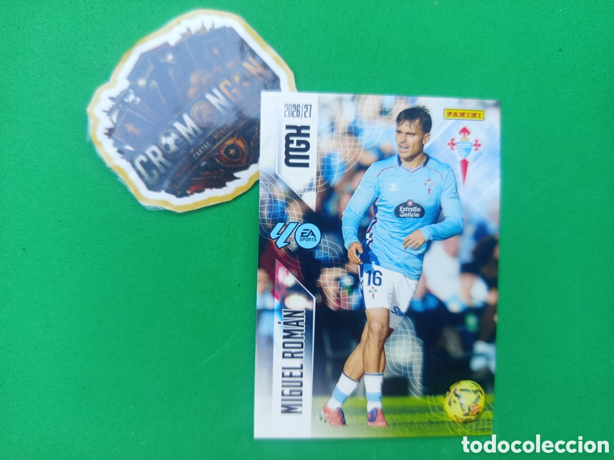 Fu&szlig;ball-Sticker: ❇️ CROMO ⚽ CARD MIGUEL ROM&Aacute;N CELTA DE VIGO 119 MEGACRACKS LIGA 26 27 MGKS 2026 2027 ❇️