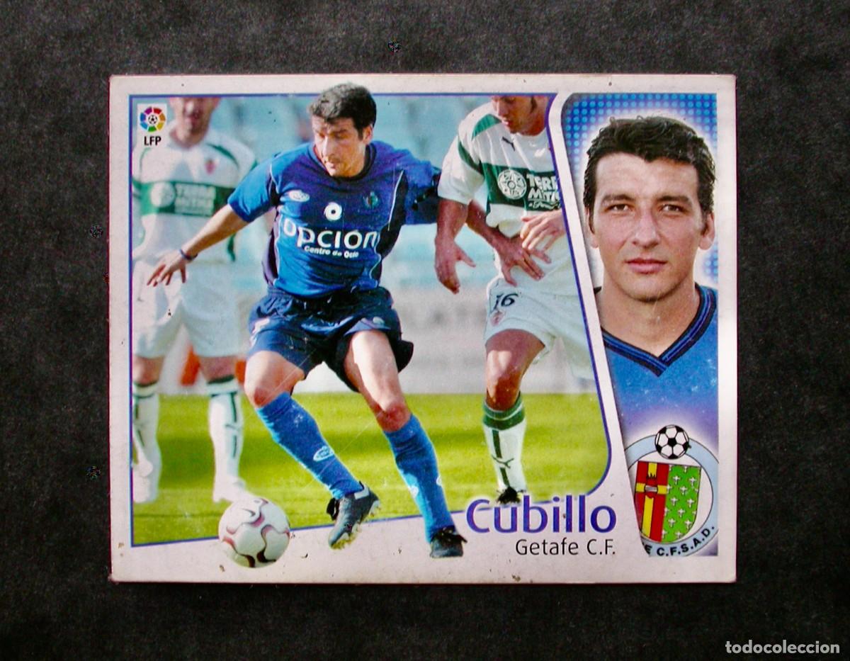 Fu&szlig;ball-Sticker: CUBILLO / GETAFE / EDICIONES ESTE LIGA 2004-2005 04-05 / NUNCA PEGADO