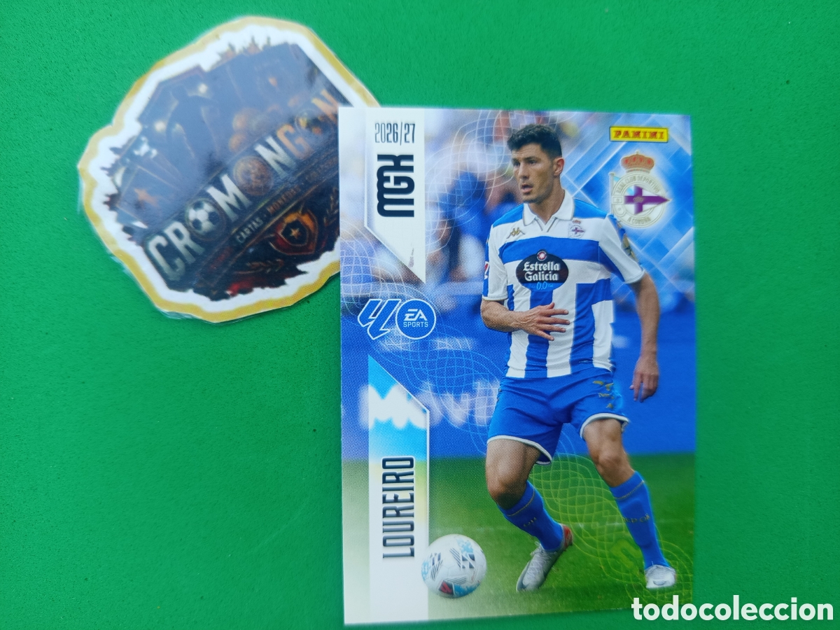 Fu&szlig;ball-Sticker: ❇️ CROMO ⚽ CARD LOUREIRO DEPORTIVO DE LA CORU&Ntilde;A 131 MEGACRACKS LIGA 26 27 MGKS 2026 2027 ❇️