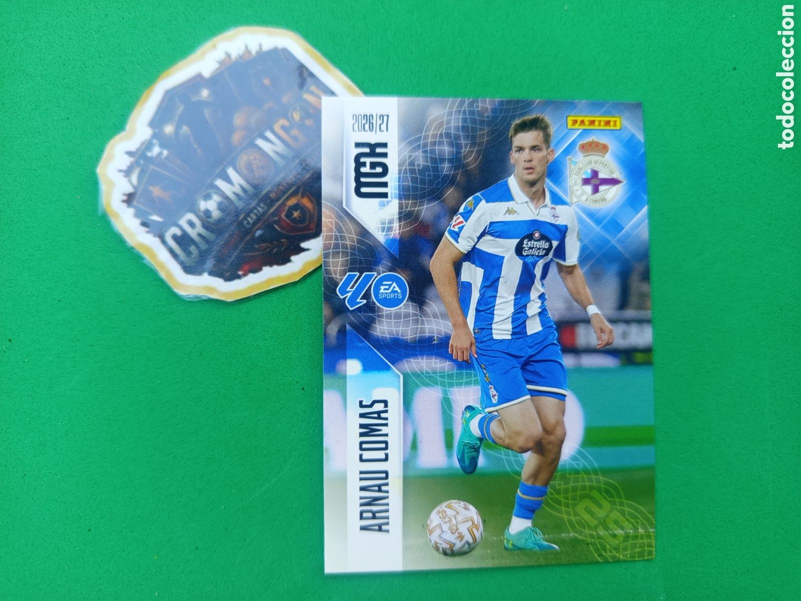Fu&szlig;ball-Sticker: ❇️ CROMO ⚽ CARD ARNAU COMAS DEPORTIVO DE LA CORU&Ntilde;A 134 MEGACRACKS LIGA 26 27 MGKS 2026 2027 ❇️