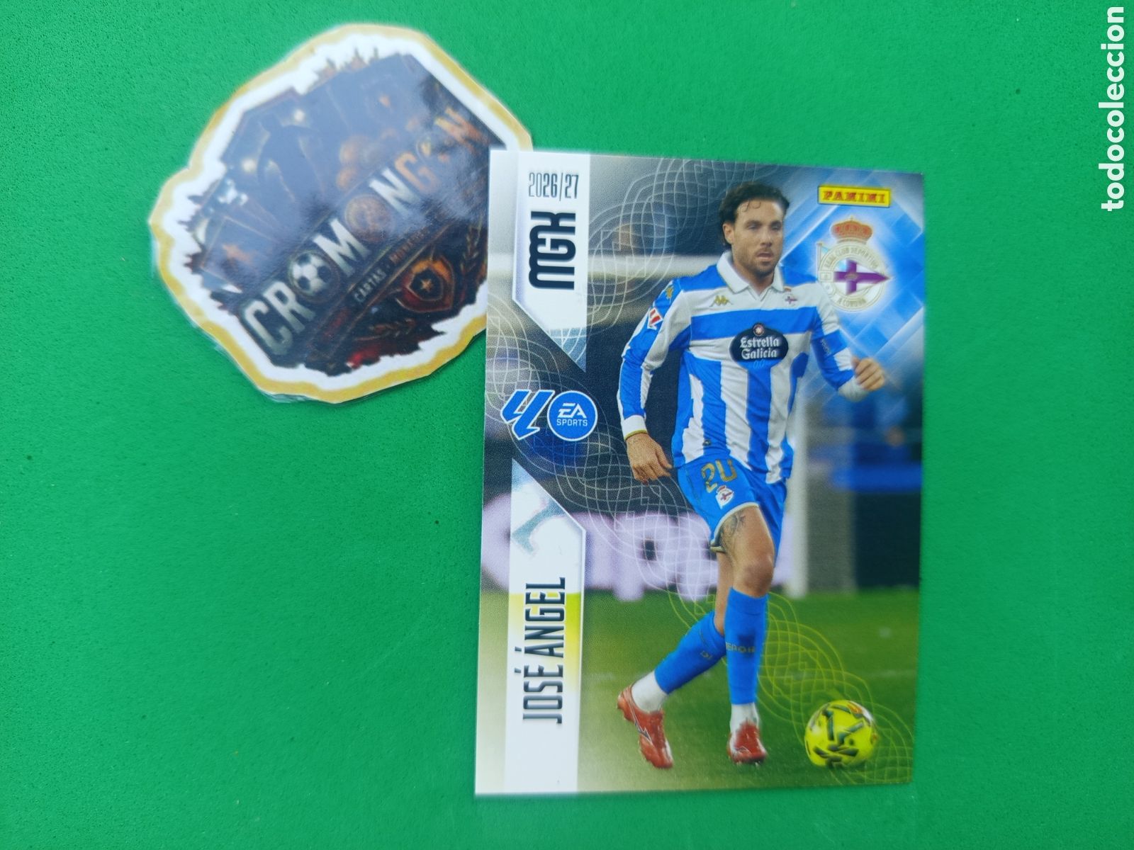 Fu&szlig;ball-Sticker: ❇️ CROMO ⚽ CARD JOSE &Aacute;NGEL DEPORTIVO DE LA CORU&Ntilde;A 139 MEGACRACKS LIGA 26 27 MGKS 2026 2027 ❇️