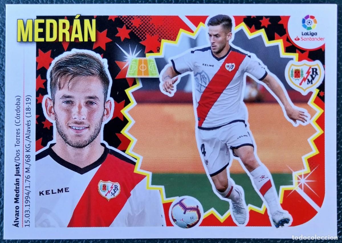 Fu&szlig;ball-Sticker: 9 BIS MEDRAN RAYO VALLECANO COLOCA CROMOS ALBUM EDICIONES ESTE 2018 2019 18 19