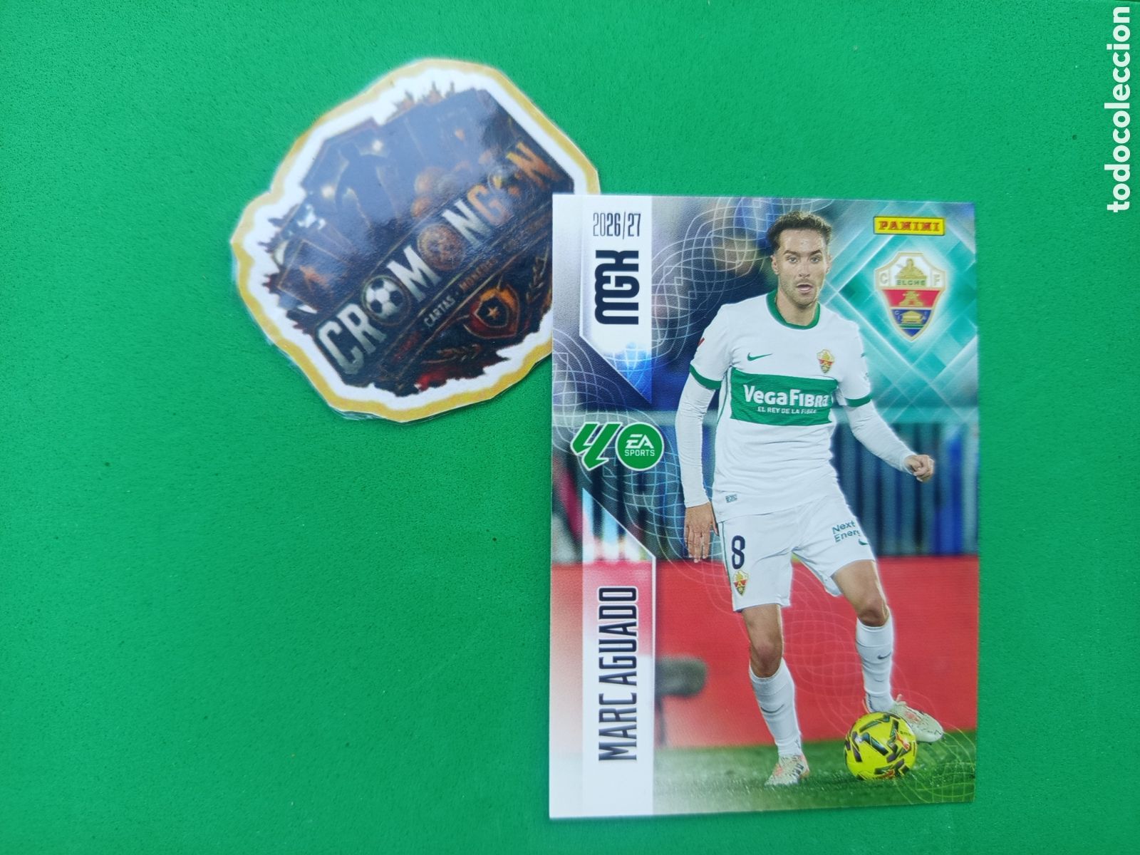 Fu&szlig;ball-Sticker: ❇️ CROMO ⚽ CARD MARC AGUADO ELCHE 156 MEGACRACKS LIGA 26 27 MGKS 2026 2027 ❇️