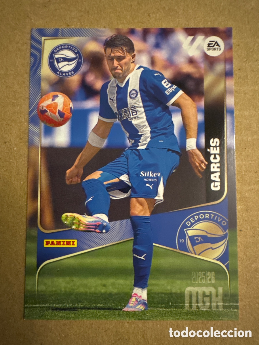 Fu&szlig;ball-Sticker: # 24 Garc&eacute;s Alav&eacute;s Megacracks 25 26 2025 2026 MGK