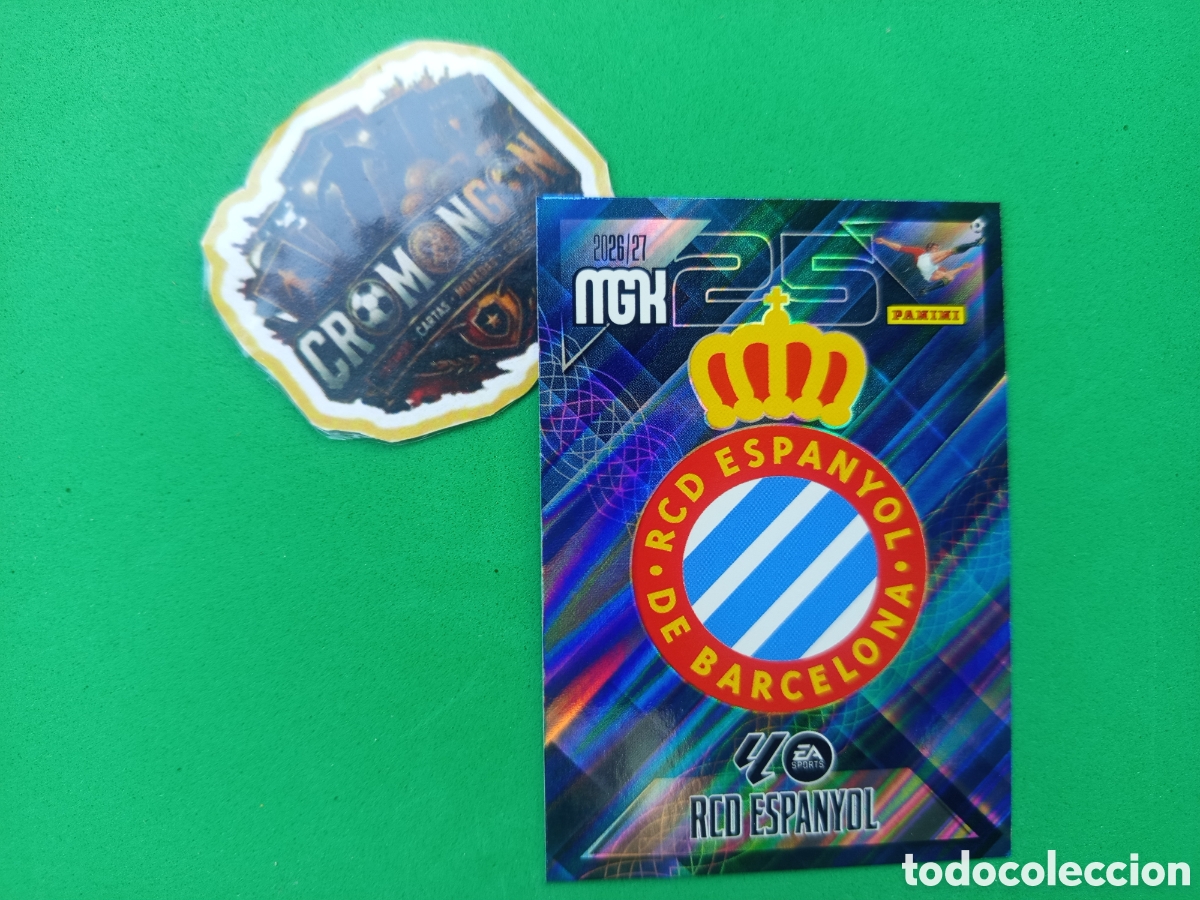 Fu&szlig;ball-Sticker: ❇️ CROMO ⚽ CARD ESCUDO ESPA&Ntilde;OL 163 MEGACRACKS LIGA 26 27 MGKS 2026 2027 ❇️
