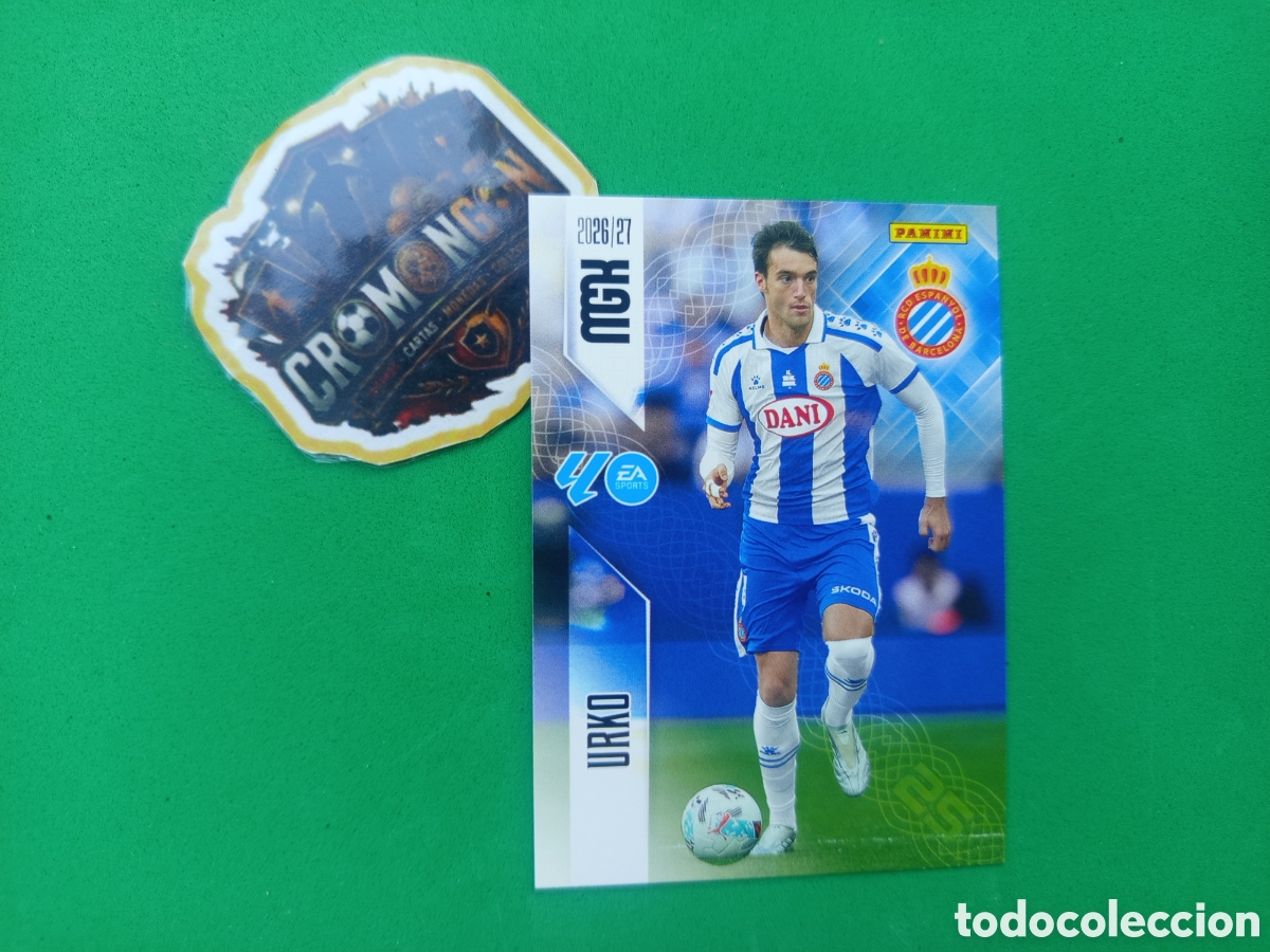 Fu&szlig;ball-Sticker: ❇️ CROMO ⚽ CARD URKO ESPA&Ntilde;OL MEGACRACKS LIGA 26 27 MGKS 2026 2027 ❇️