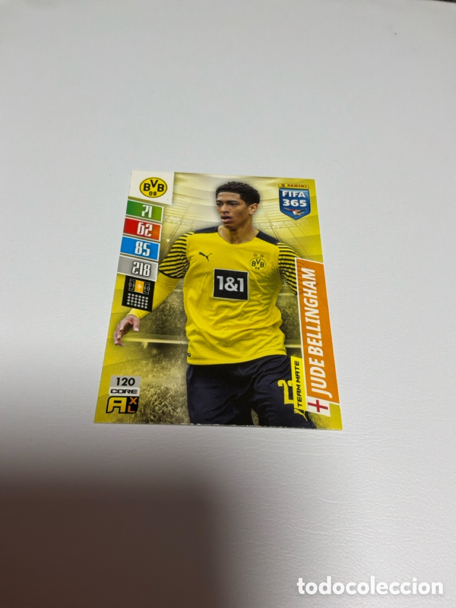Fu&szlig;ball-Sticker: 120 JUDE BELLINGHAM BORUSSIA DORTMUND CORE ⚽ PANINI FIFA 365 2021 2022 21 22 ⚽