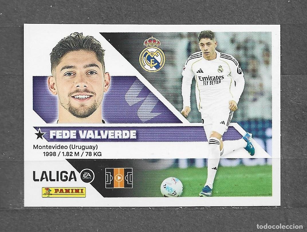 Fu&szlig;ball-Sticker: Liga este 26/27 - Fede Valverde - N&deg; 12 - Real Madrid