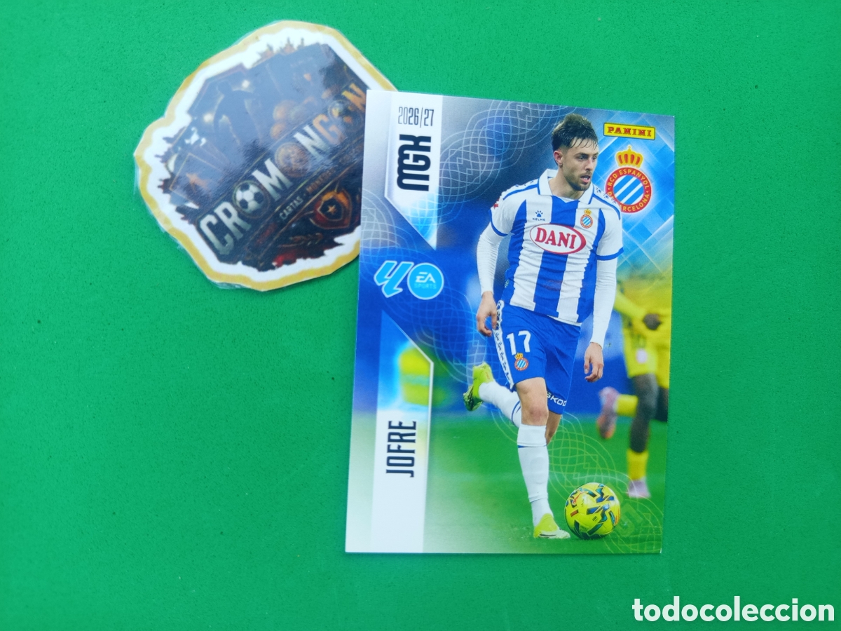 Cromos de f&uacute;tbol: ❇️ CROMO ⚽ CARD JOFRE ESPA&Ntilde;OL 175 MEGACRACKS LIGA 26 27 MGKS 2026 2027 ❇️