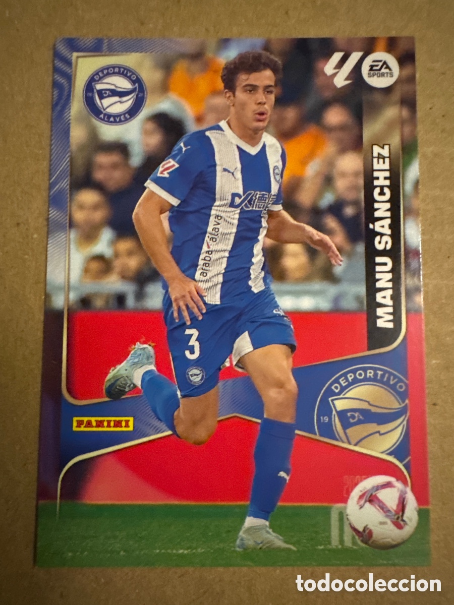 Cromos de f&uacute;tbol: # 26 Manu S&aacute;nchez Alav&eacute;s Megacracks 25 26 2025 2026 MGK