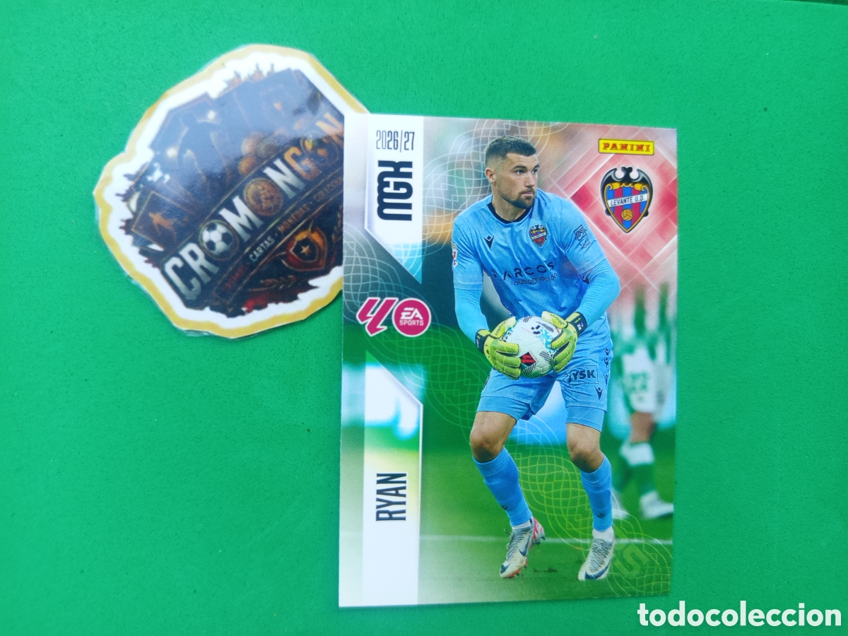 Cromos de f&uacute;tbol: ❇️ CROMO ⚽ CARD RYAN LEVANTE 200 MEGACRACKS LIGA 26 27 MGKS 2026 2027 ❇️