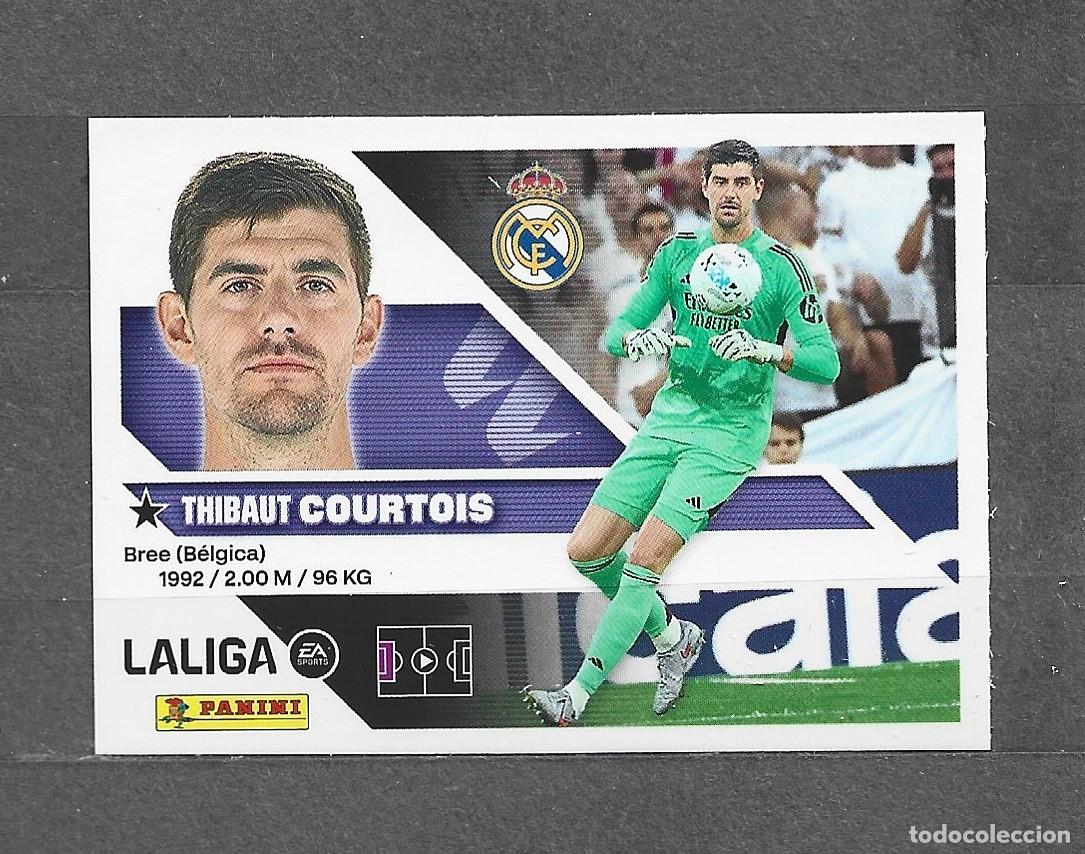 Cromos de f&uacute;tbol: Liga este 26/27 - Courtois - N&deg; 3 - Real Madrid